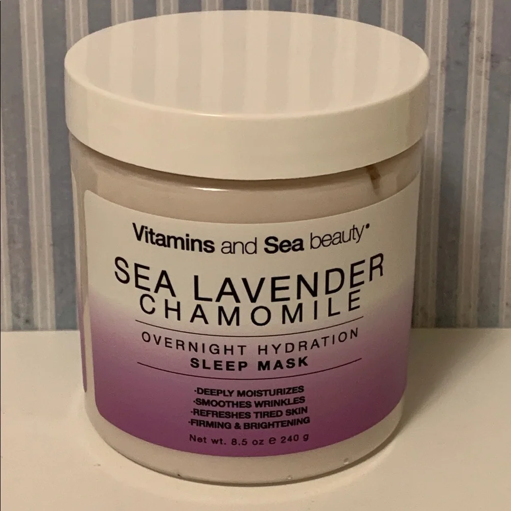 Vitamins and Sea Beauty Sea Lavender Chamomile Overnight Hydration Sleep Mask